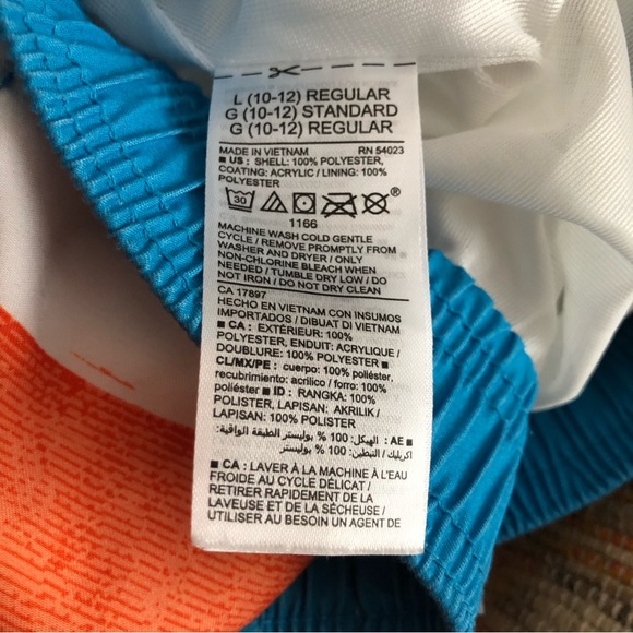 Old navy swim trunks L 10-12 - Picture 4 of 6